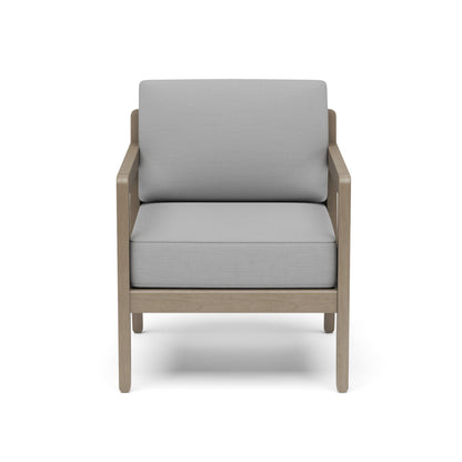 Sustain - 31" Outdoor Lounge Armchair - Dark Gray
