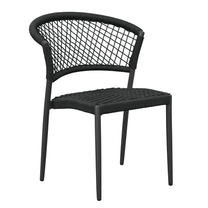 Clarke - Outdoor Dining Chair (Set of 2) - Black