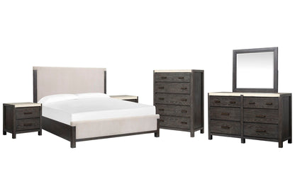 Plum Creek - Upholstered Panel Bedroom Set