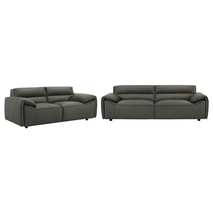 Buxton - Leather Upholstered Sofa Set