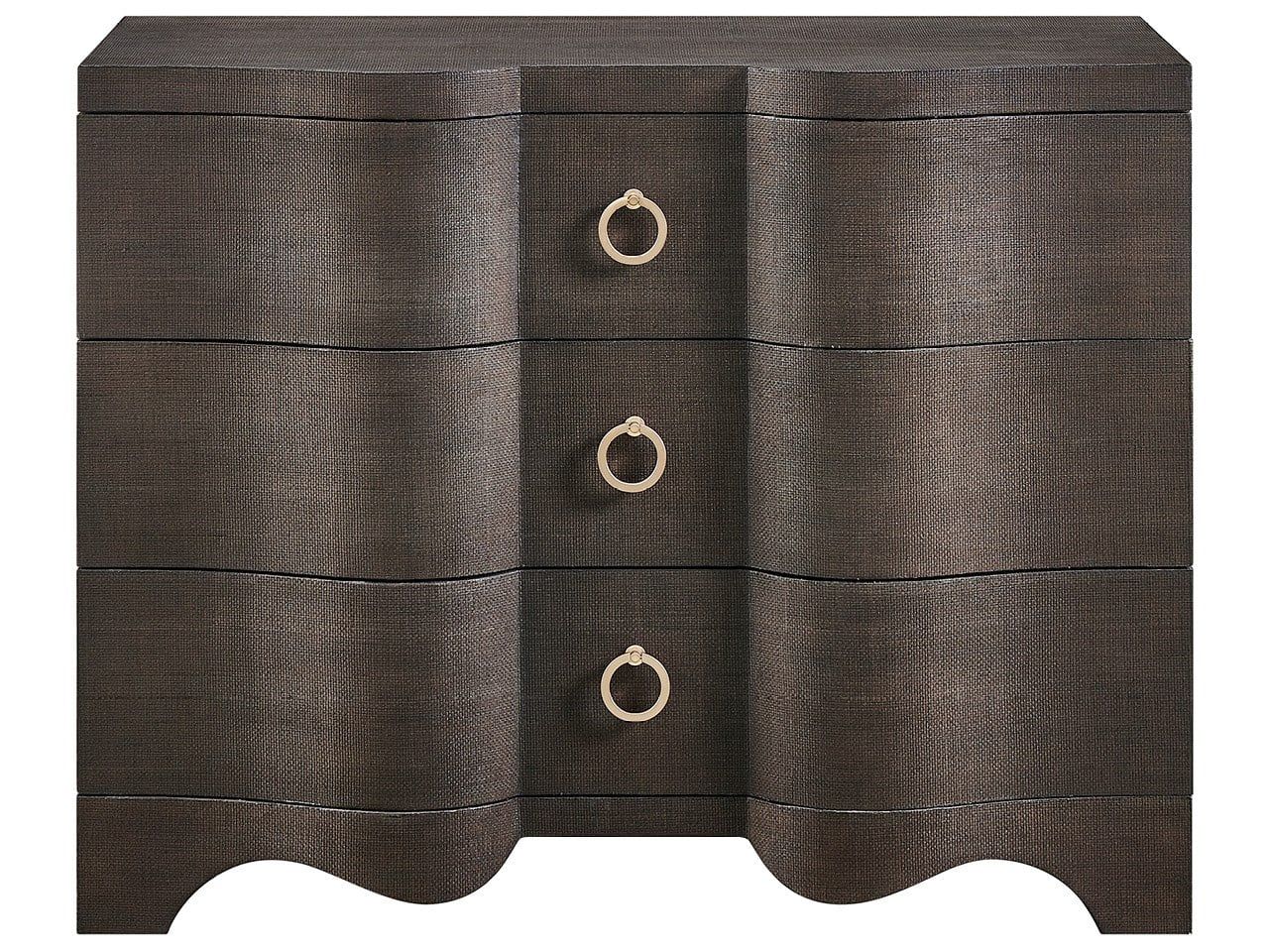 Fenwick - Embossed Chest - Dark Brown