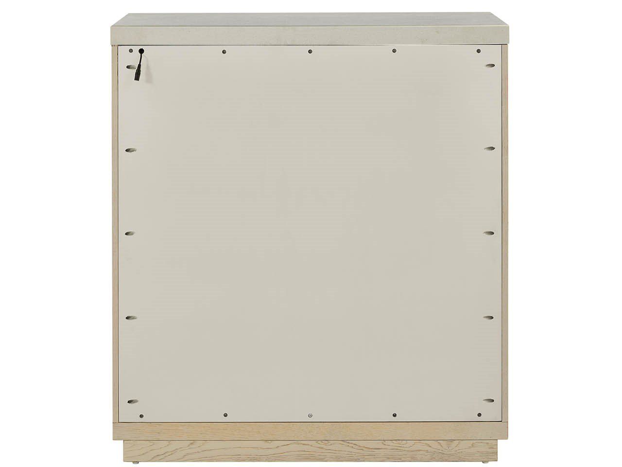 Oasis - Dockside Bar Cabinet - Beige / White