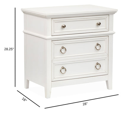 Juniper Hill - Drawer Nightstand - Whisper White