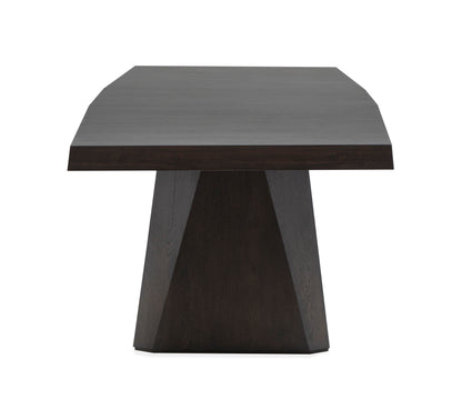 Tauren - Extendable Double Pedestal Dining Table - Coffee Bean