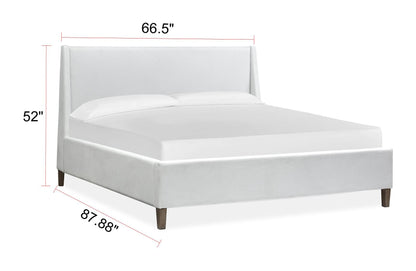 Lindon - Complete Upholstered Island Bed