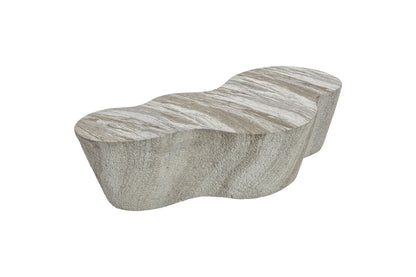 Velora - Indoor Outdoor Coffee Table - Oasis Concrete Finish