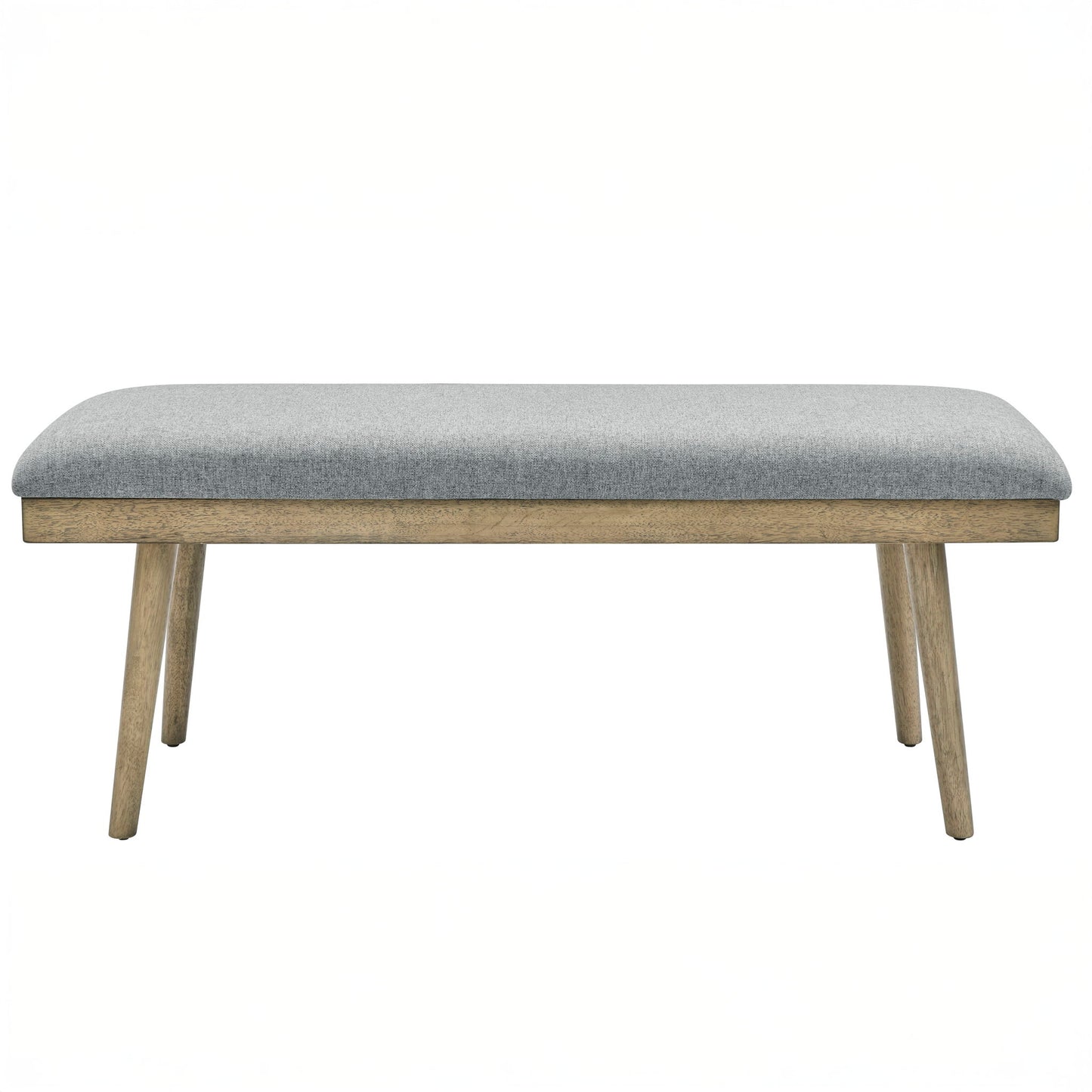 Vida - Polyester Dining Bench - Gray