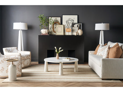 Modern - Sienna Martini Table - White