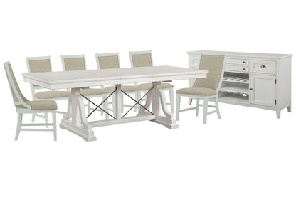Heron Cove - Extendable Trestle Dining Table Set