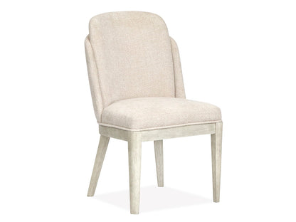 Lorelei - Upholstered Host Chair (Set of 2) - Misty Cloud