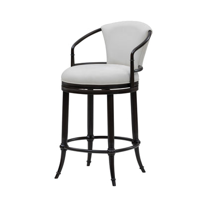 Otis - Upholstered Swivel Counter Height Barstool