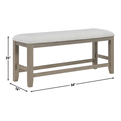 Lily - Counter Bench - Greige
