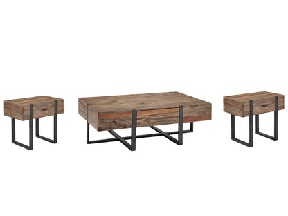 Prescott - Rectangular Cocktail Table Set