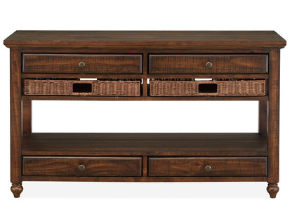 Cottage Lane - Wood Sofa Table - Coffee