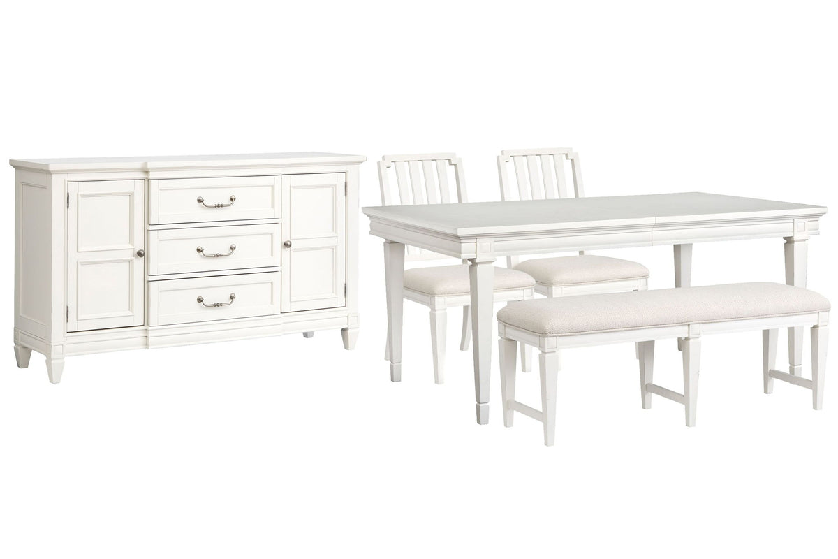 Willowbrook - Extendable Rectangular Dining Table Set
