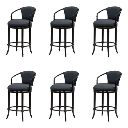 Otis - Upholstered Swivel Counter Height Barstool