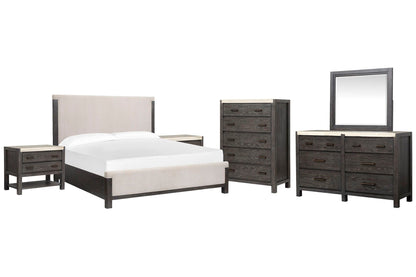 Plum Creek - Upholstered Panel Bedroom Set