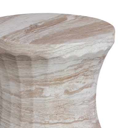 Terralune - Indoor Outdoor Side Table - Oasis Concrete Finish