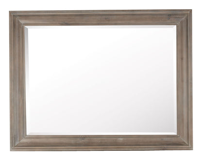Lancaster - Landscape Mirror - Dovetail Grey