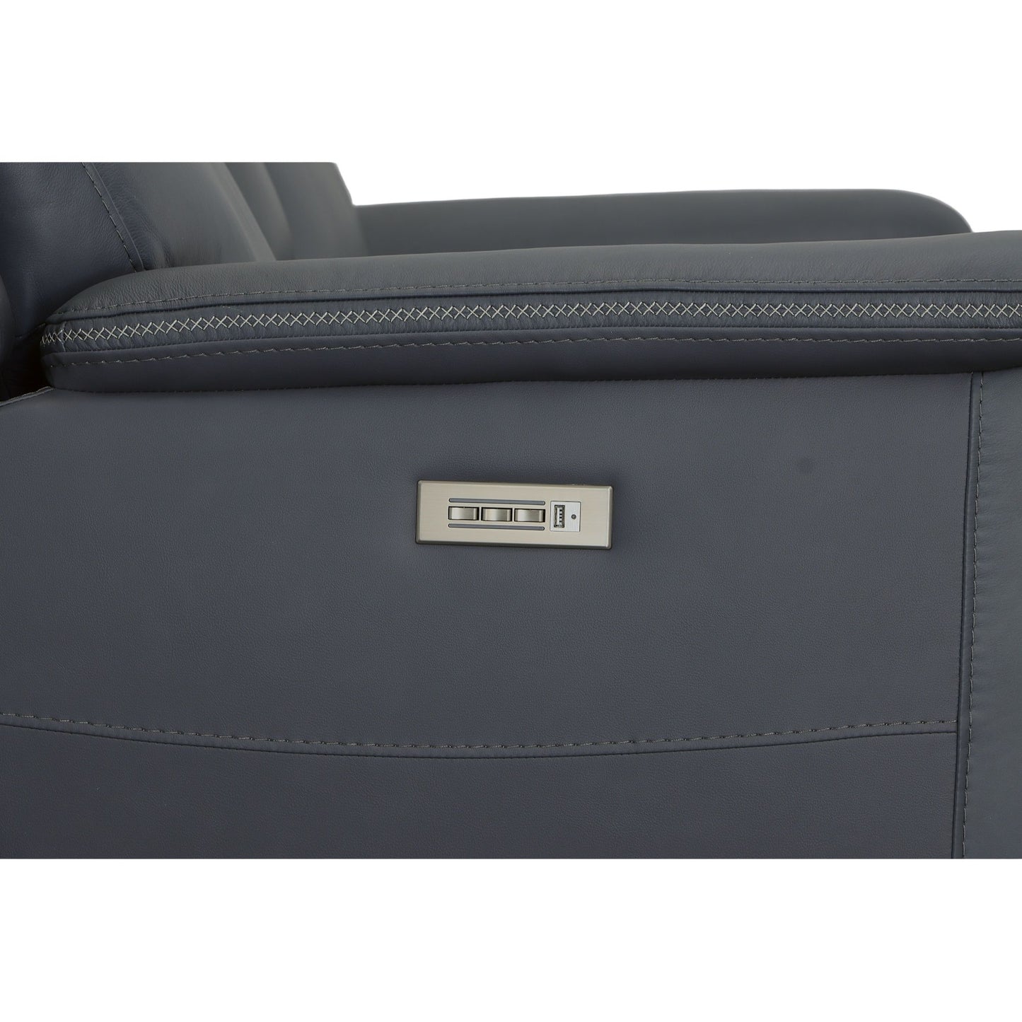 Sawyer - Power Reclining Loveseat With Console, Power Headrests, Lumbar