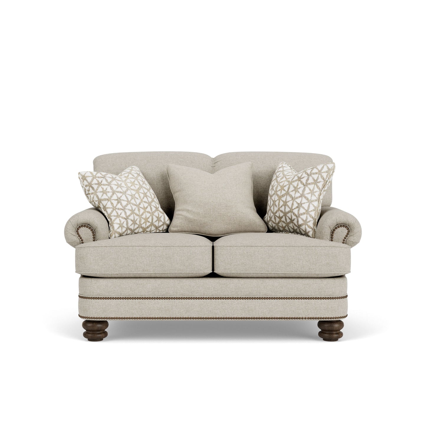 Bay Bridge - Loveseat, Nailhead Trim