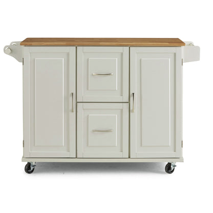 Dolly Madison - Kitchen Cart - Solid Wood Top