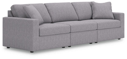 Modmax - Straight Sectional - Granite