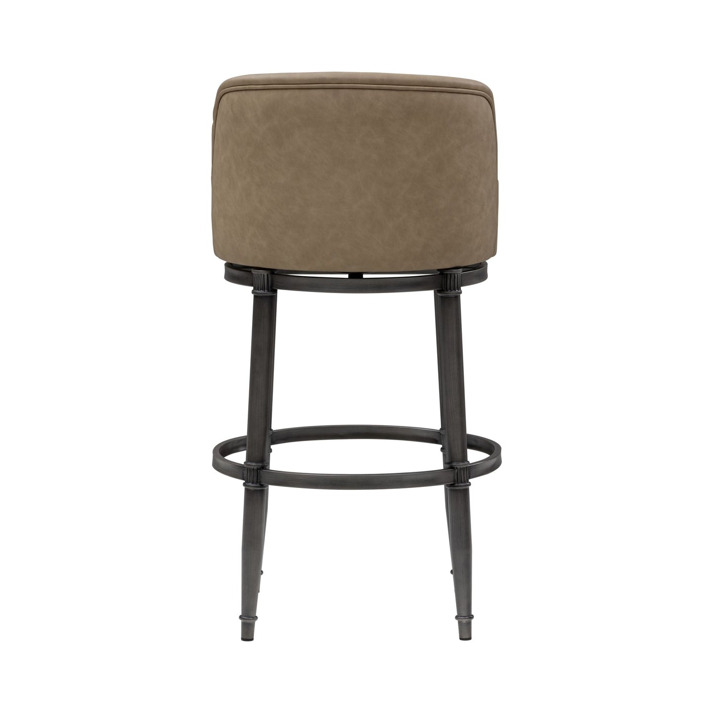 Eunice - Faux Leather Upholstered Swivel Barstool