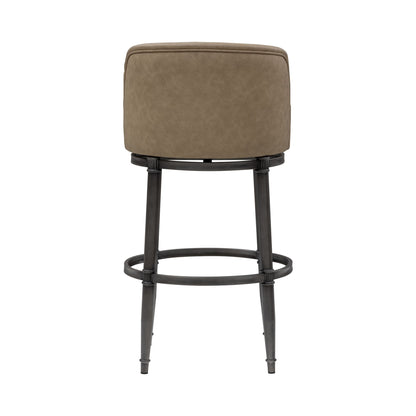 Eunice - Faux Leather Upholstered Swivel Barstool