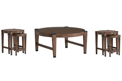 Kaysen - Round Cocktail Table Set