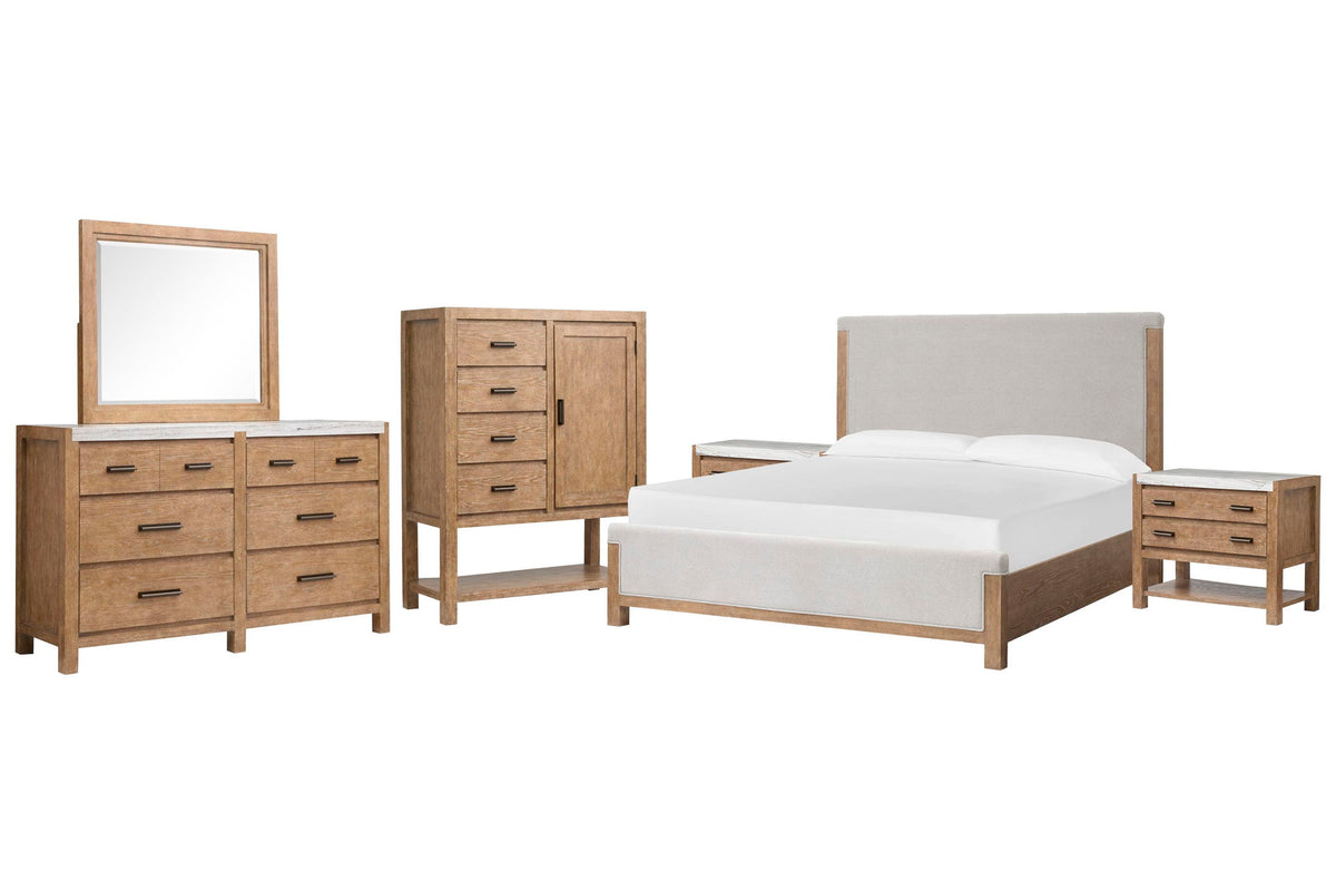 Plum Creek - Upholstered Panel Bedroom Set