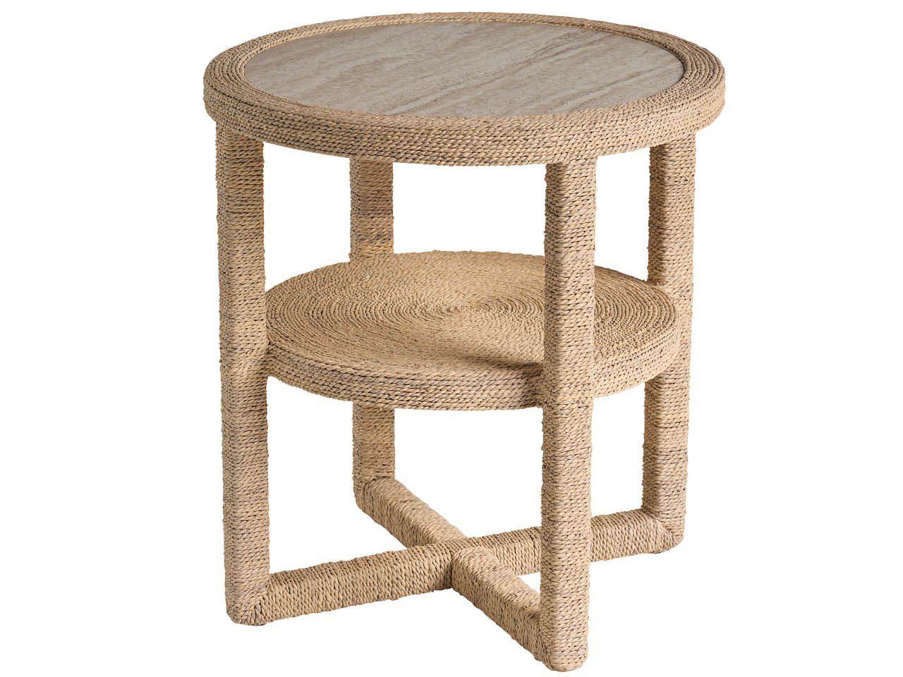 Oasis - Abaca Side Table - Beige