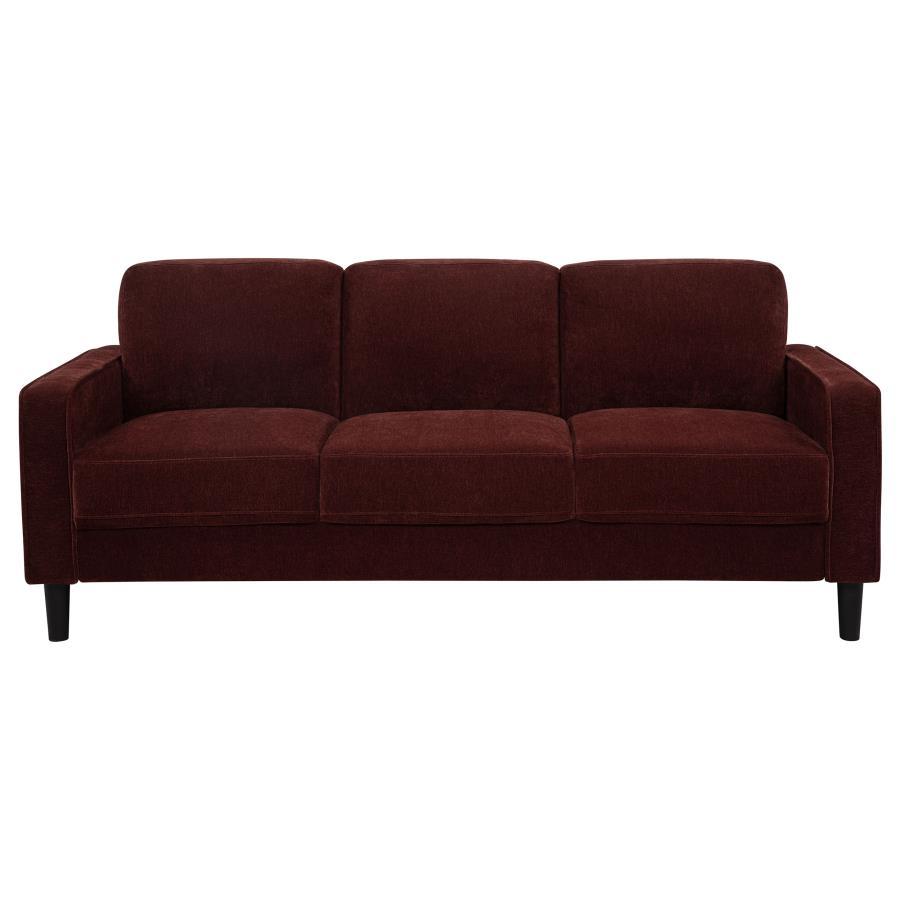 Ruth - Upholstered Track Arm Sofa Set
