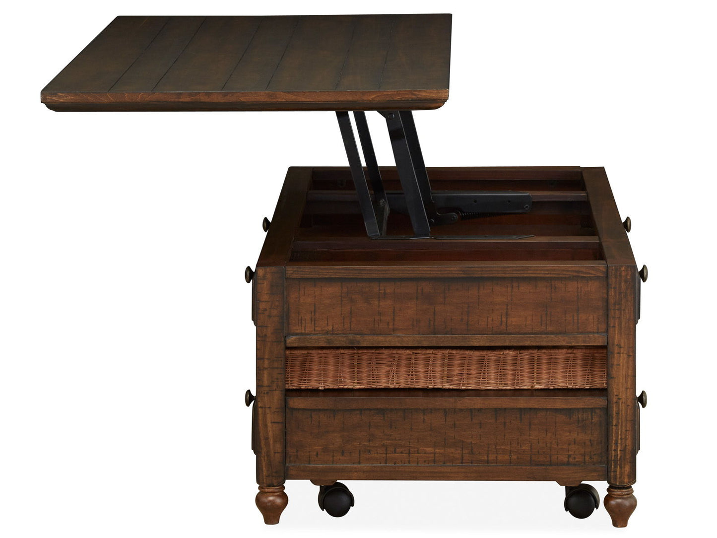 Cottage Lane - Wood Rectangular Lift-top Cocktail Table - Coffee