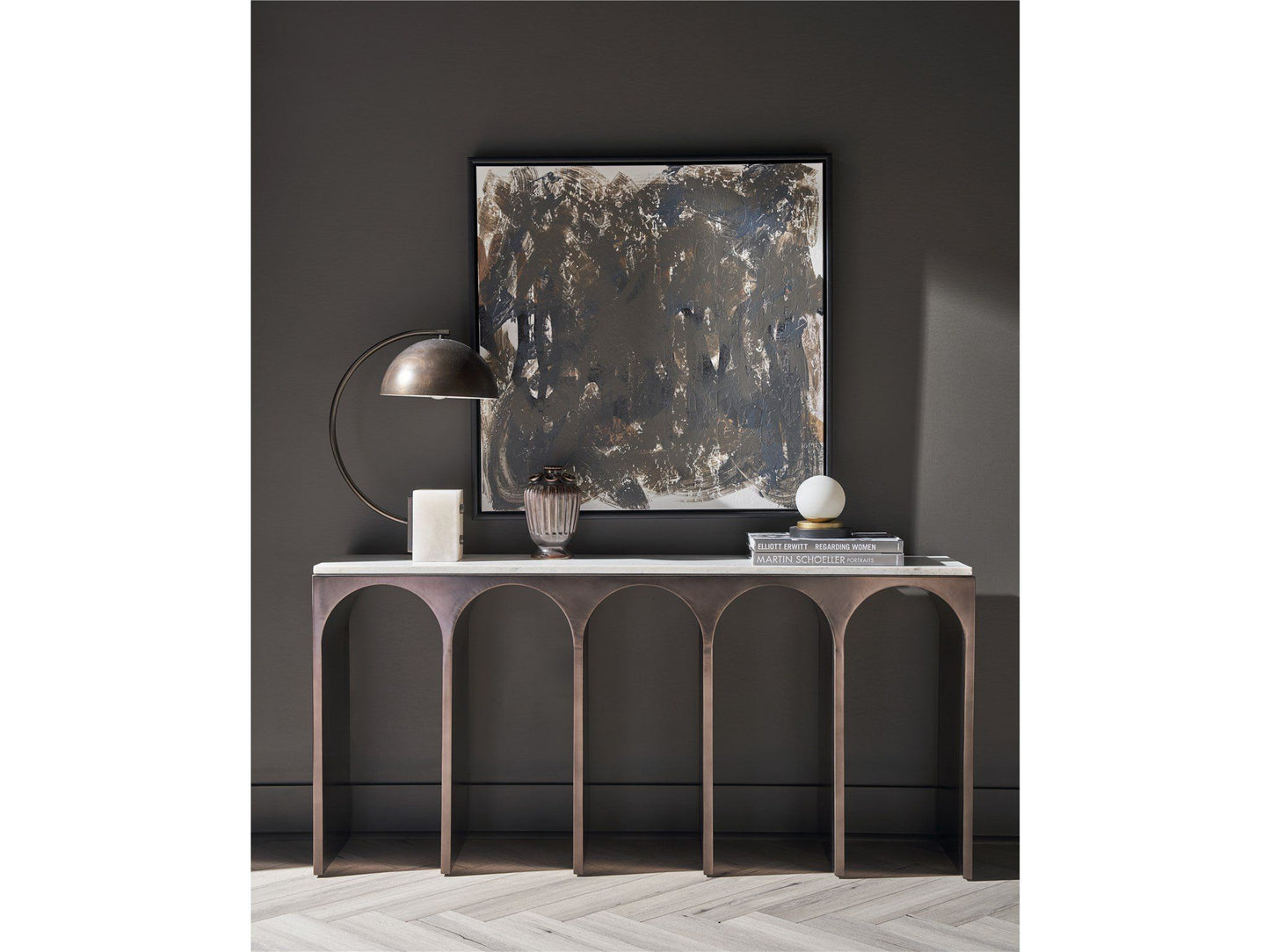 Modern - Moda Console Table - Black