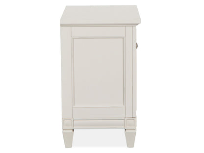 Willowbrook - Drawer Nightstand - Egg Shell White With Slight Rub Through