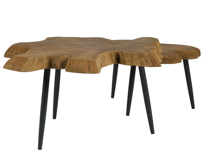 Oasis - Driftwood Nesting Tables - Light Brown
