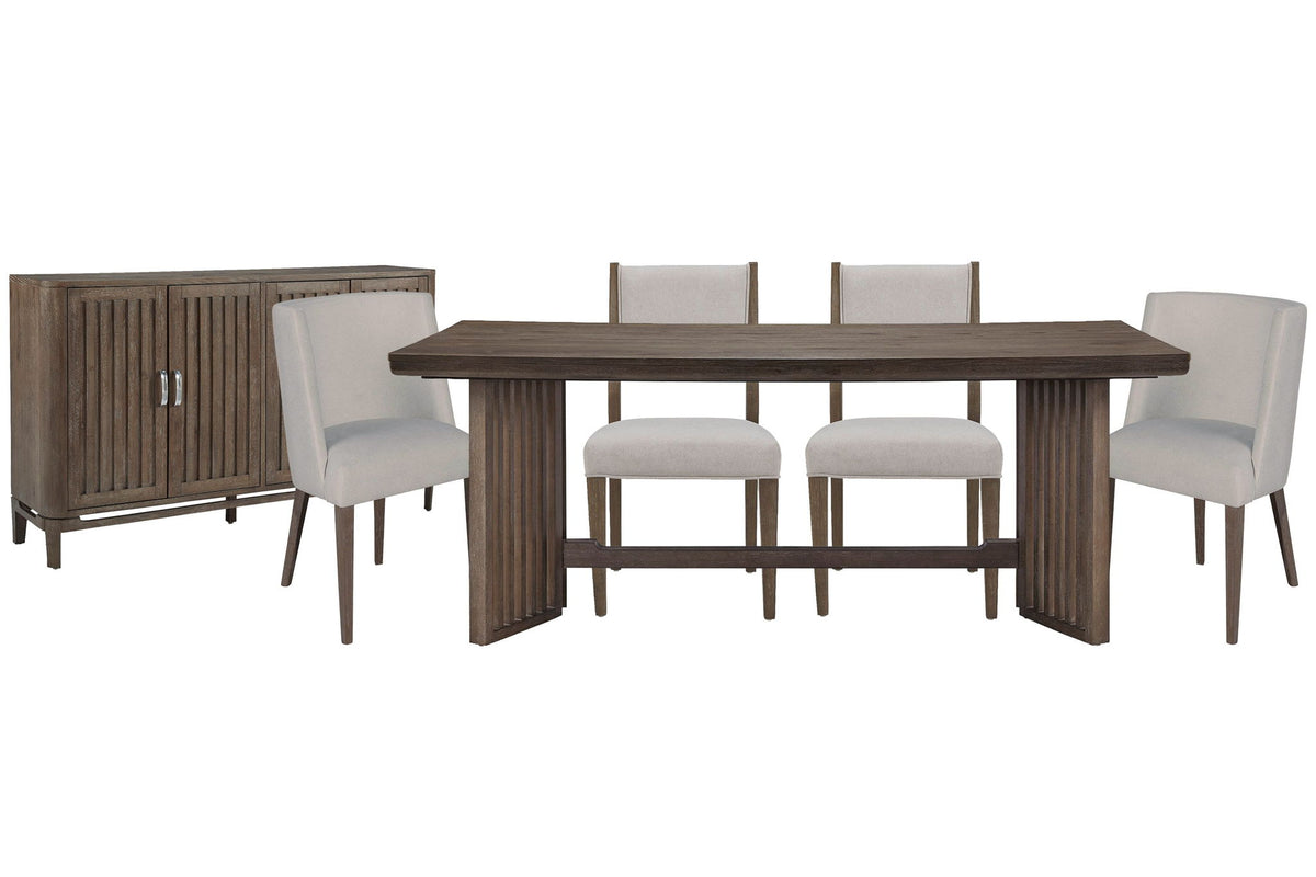 Kavanaugh - Trestle Dining Table Set