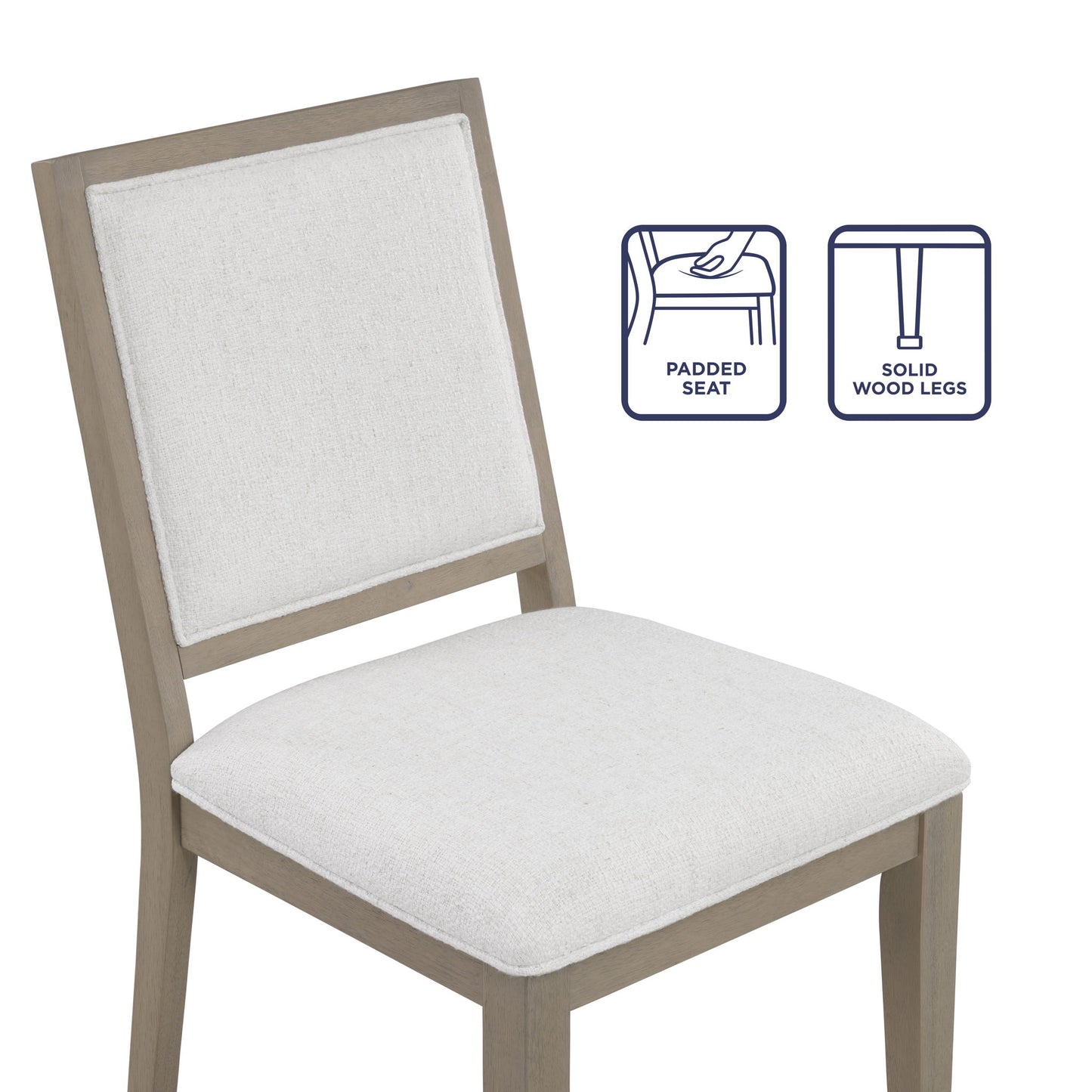 Lily - Side Chair (Set of 2) - Greige