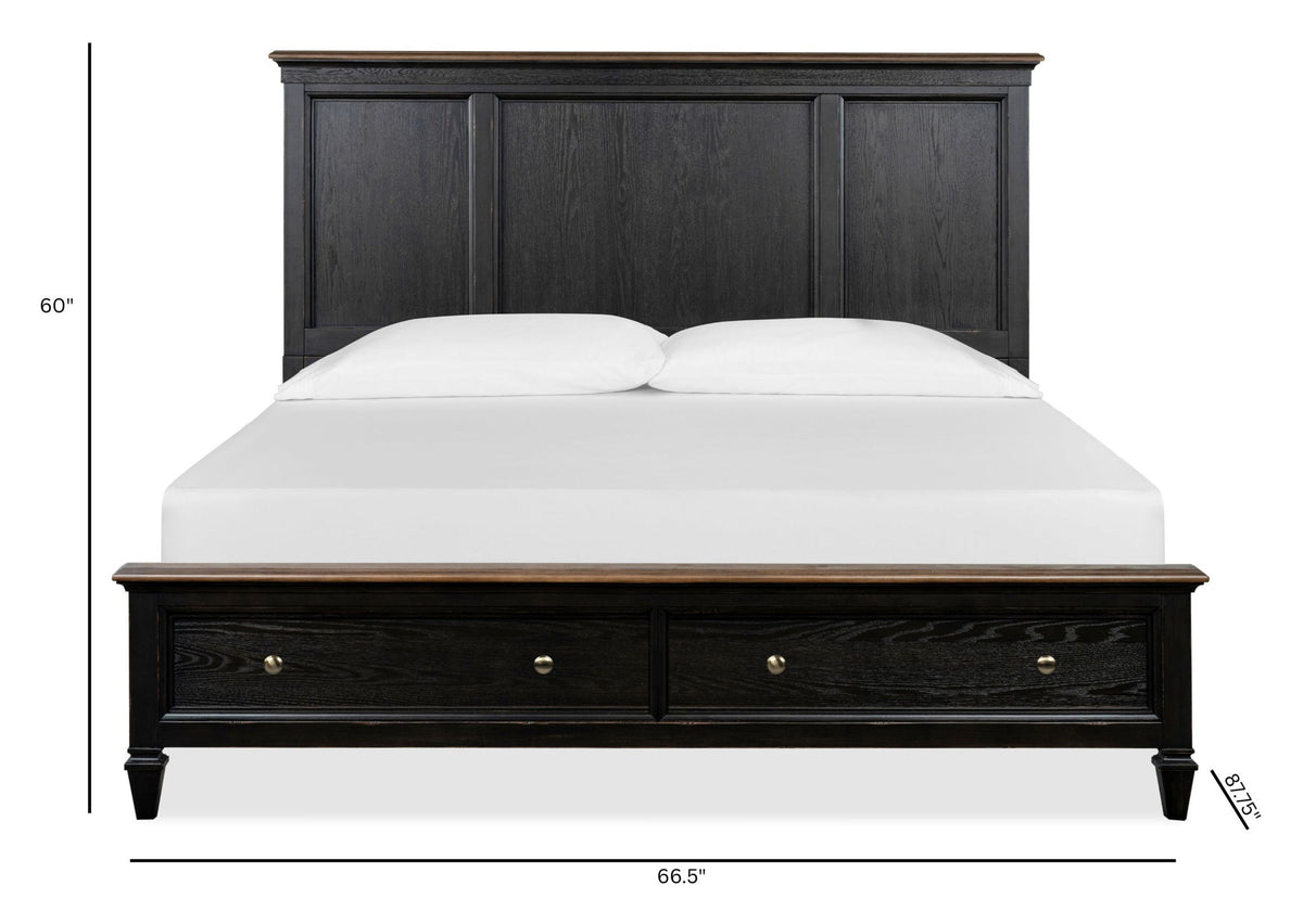 Surrey - Panel Storage Bed
