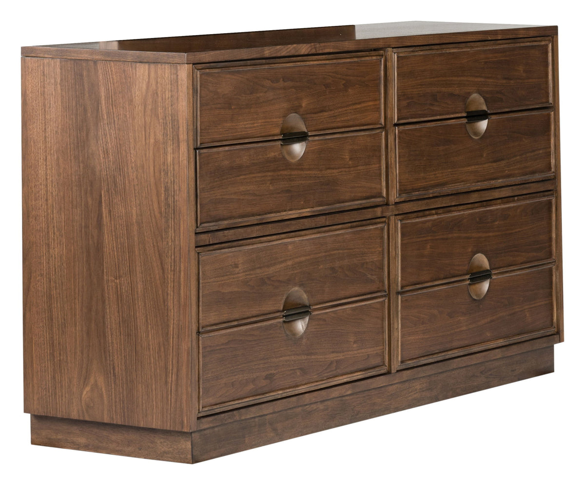 Selena - Double Drawer Dresser - Brown