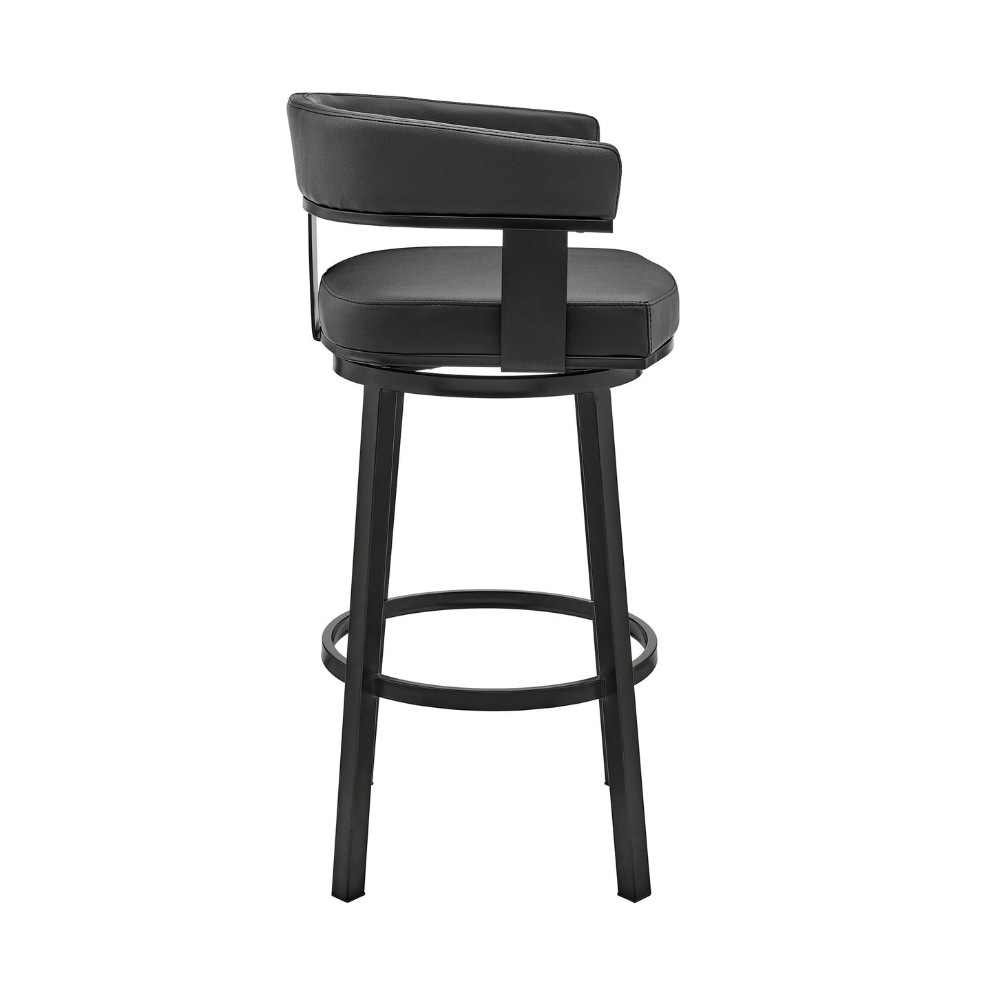Cohen - Swivel Bar Stool - Black Finish