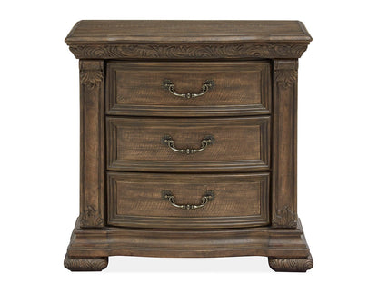 Durango - Drawer Nightstand - Willadeene Brown