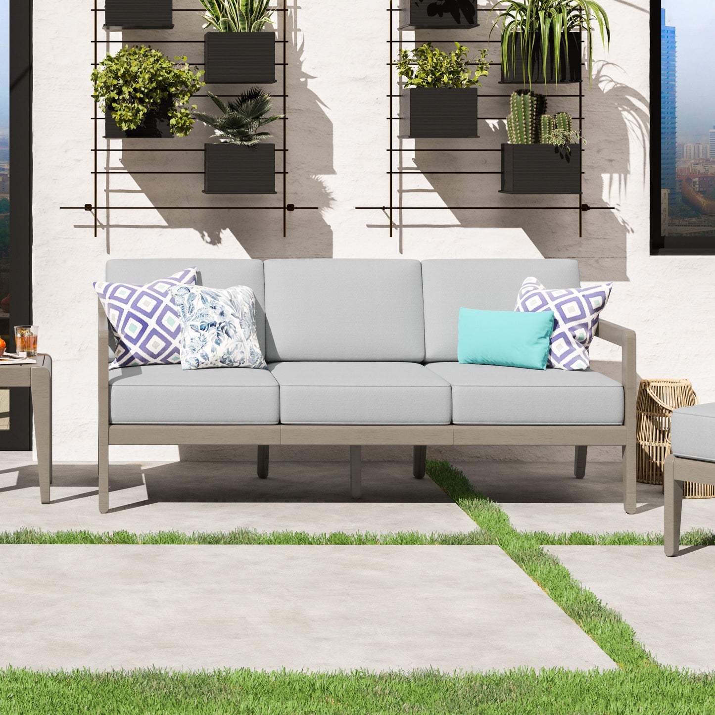 Sustain - Outdoor Sofa - Gray