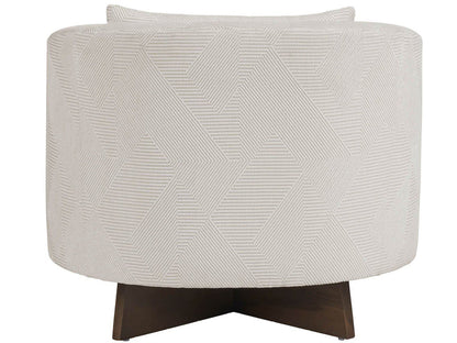 Lamar - Swivel Chair, Special Order - White / Gray