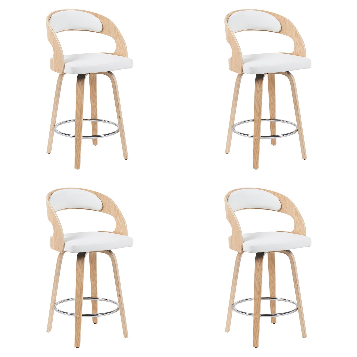 Shelly - 26" Counter Height Swivel Bar Stool
