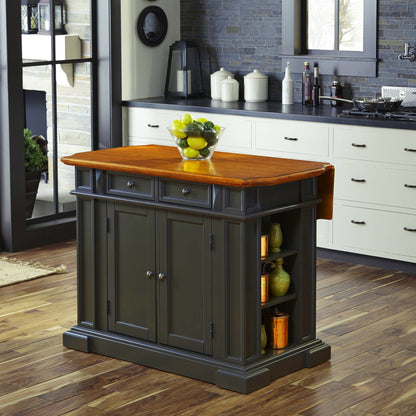 Montauk - Kitchen Island - Wood - Dark Gray