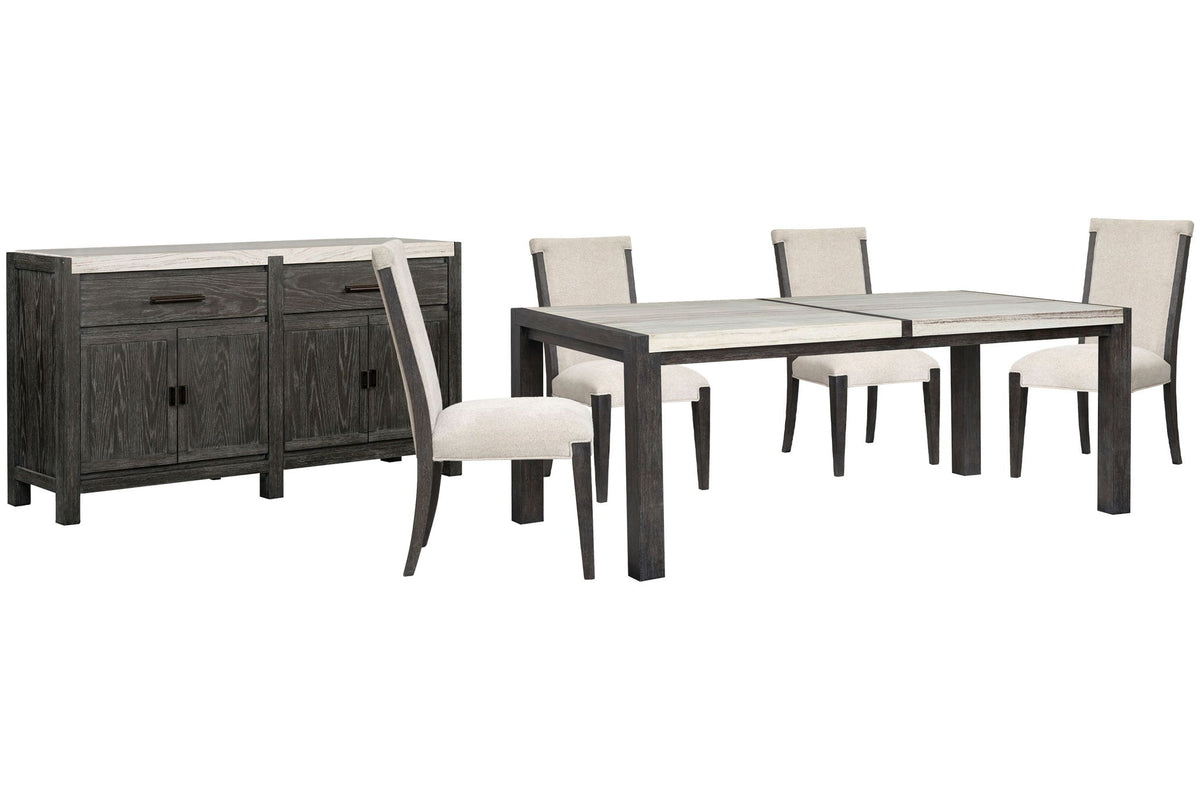 Plum Creek - 6 Piece Rectangular Dining Table Set