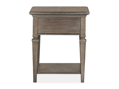 Lancaster - Rectangular End Table - Dove Tail Gray