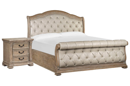 Marisol - Upholstered Sleigh Bedroom Set
